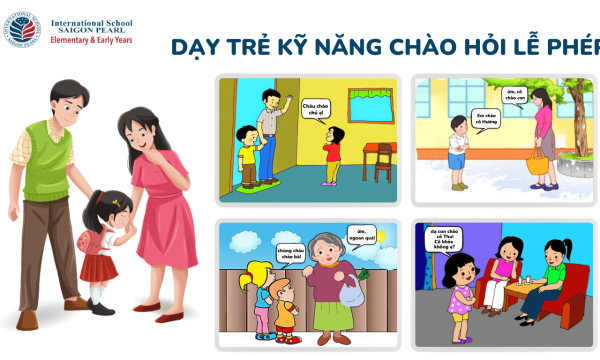 dạy trẻ kỹ năng chào hỏi