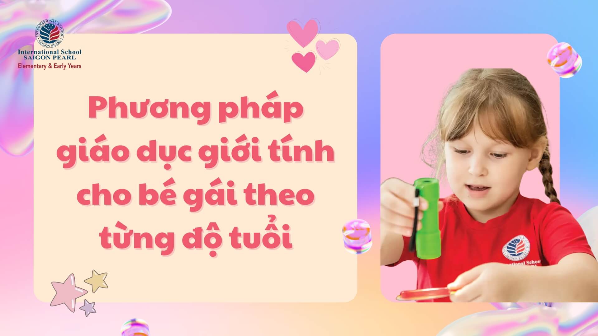 giáo dục giới tính cho bé gái