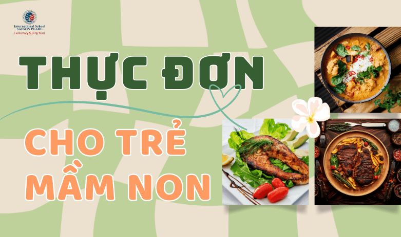 xây dựng thực đơn cho trẻ mầm non