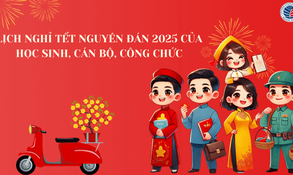 lịch nghỉ tết Nguyên đán 2025