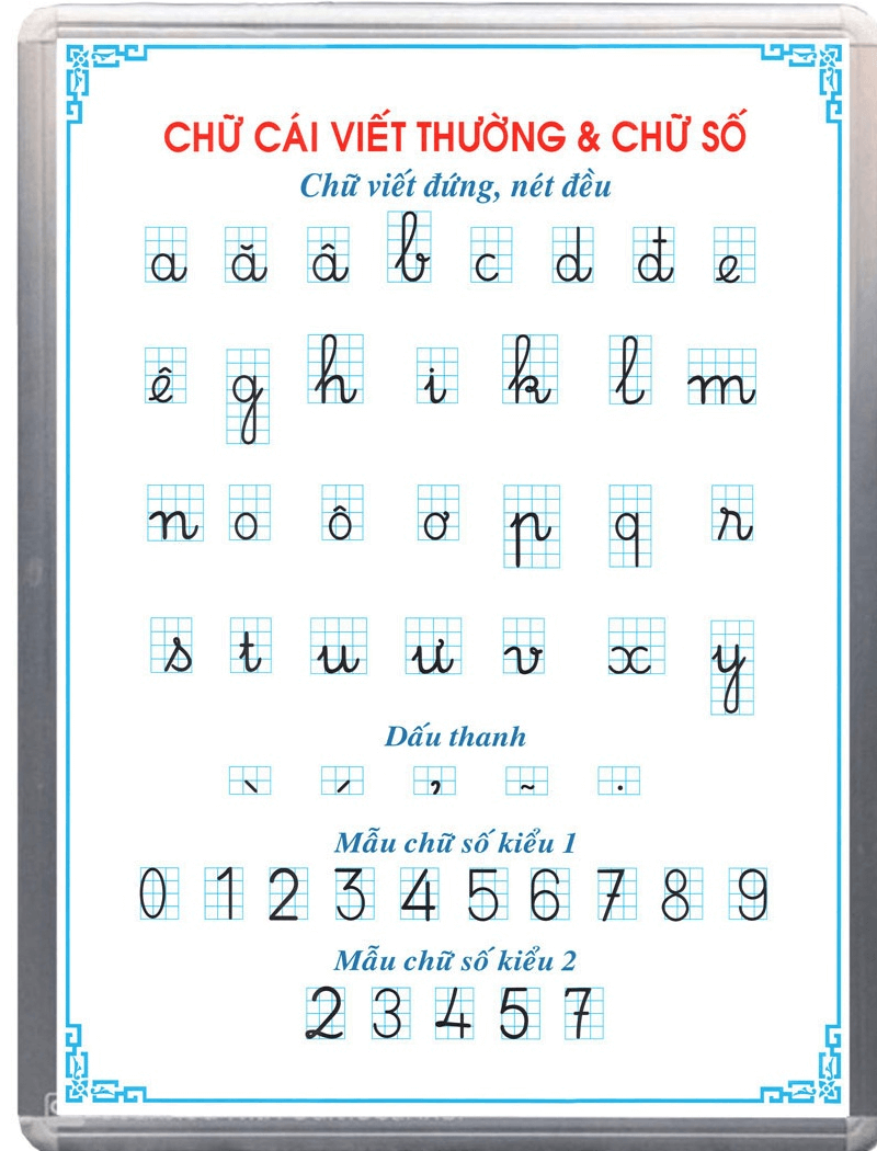 Bảng chữ cái tiếng Việt