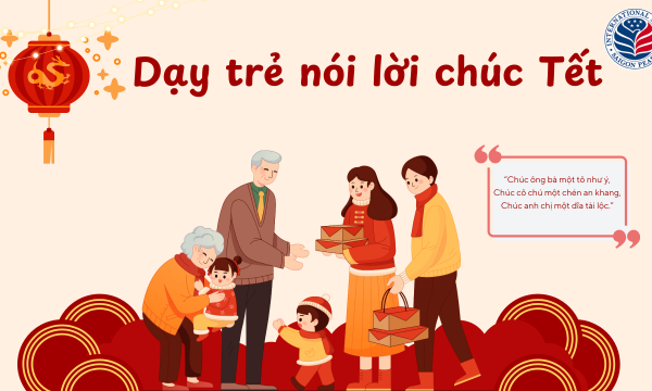 Dạy trẻ chúc Tết