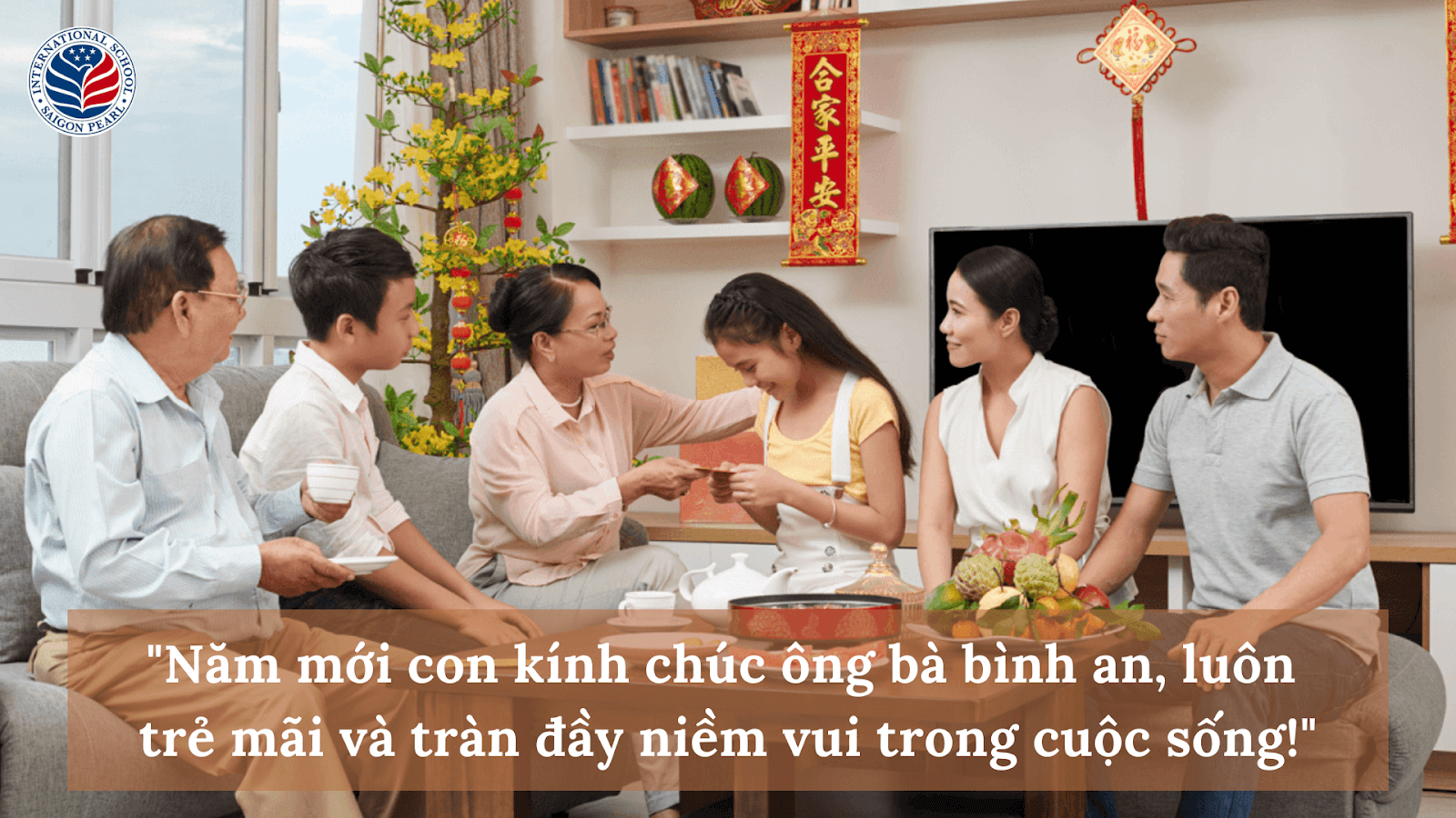 dạy bé thơ chúc tết