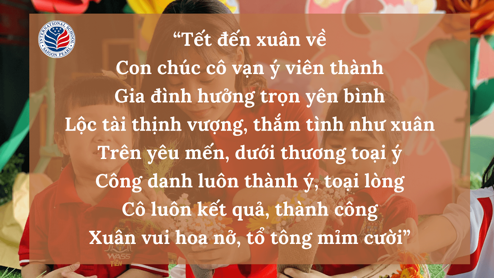 Thơ dạy bé chúc tết thầy cô