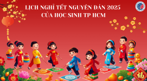 lịch nghỉ Tết 2025 của học sinh TP.HCM