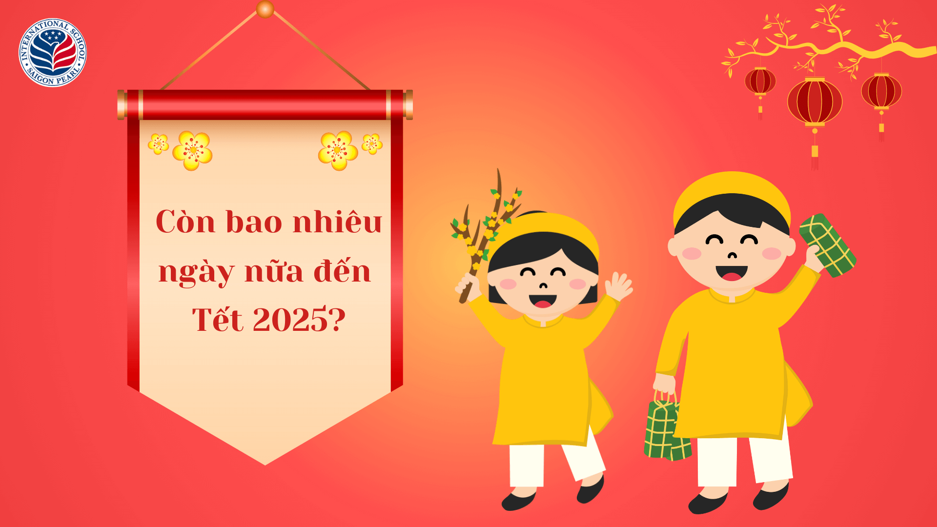 Hôm nay là ngày 05/12/2024. Còn 54 ngày nữa sẽ đến Tết Âm lịch 2025