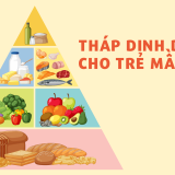 Tháp dinh dưỡng cho trẻ mầm non