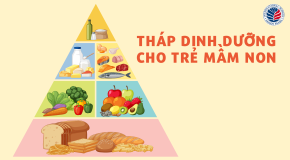 Tháp dinh dưỡng cho trẻ mầm non