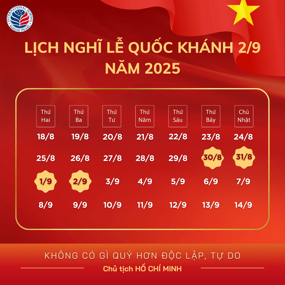 Lễ Quốc khánh 2025 nghỉ 4 ngày